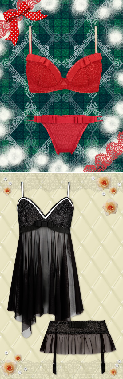 表情を変える、フレグランスみたいなランジェリー～Lien Senteur（リアンセンチュール）～